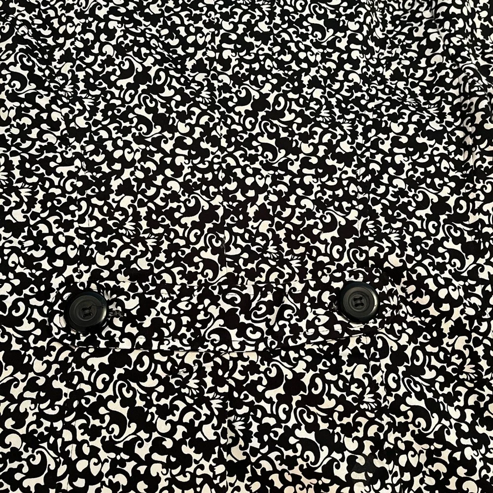 Elementz/Women’s  vintage 3/4 sleeve, black&white jacket, S - Picture 3 of 6